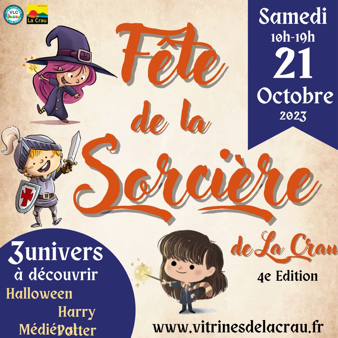 You are currently viewing Samedi 21 octobre 2023 – Fête de la Sorcière de La Crau